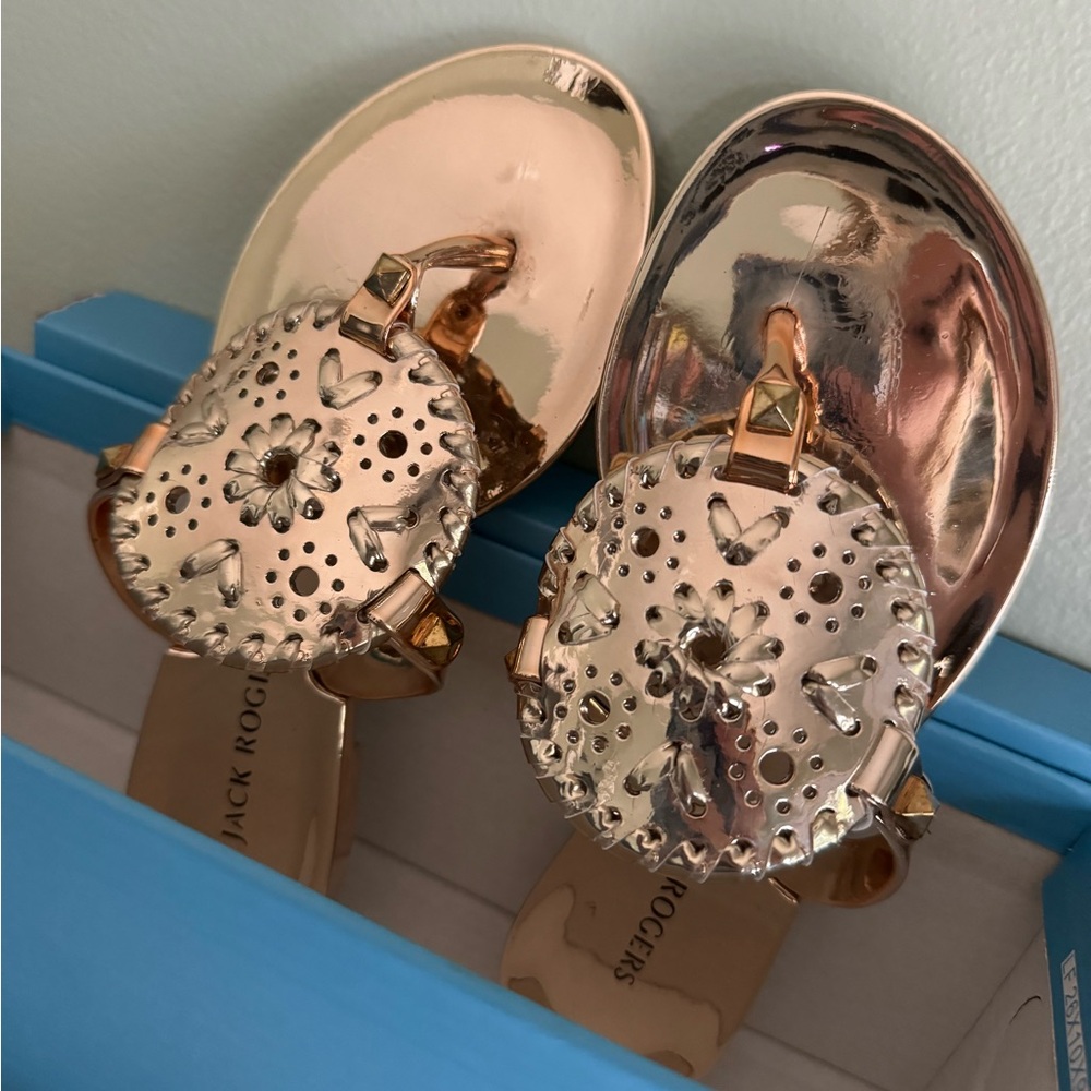 Girls BRAND NEW Jack Rogers sandals size 12